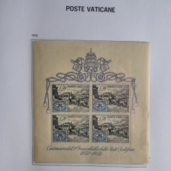 Collection timbres du Vatican 1852-2011 neufs** en 3 albums DAVO.