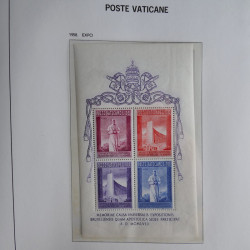 Collection timbres du Vatican 1852-2011 neufs** en 3 albums DAVO.