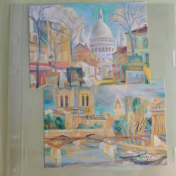 Collection timbres du Vatican 1852-2011 neufs** en 3 albums DAVO.