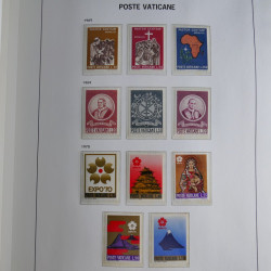 Collection timbres du Vatican 1852-2011 neufs** en 3 albums DAVO.