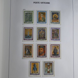 Collection timbres du Vatican 1852-2011 neufs** en 3 albums DAVO.