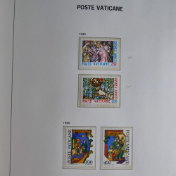 Collection timbres du Vatican 1852-2011 neufs** en 3 albums DAVO.