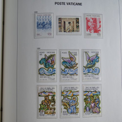 Collection timbres du Vatican 1852-2011 neufs** en 3 albums DAVO.