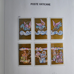 Collection timbres du Vatican 1852-2011 neufs** en 3 albums DAVO.