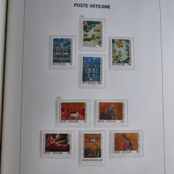 Collection timbres du Vatican 1852-2011 neufs** en 3 albums DAVO.