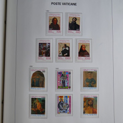Collection timbres du Vatican 1852-2011 neufs** en 3 albums DAVO.