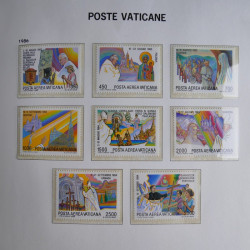 Collection timbres du Vatican 1852-2011 neufs** en 3 albums DAVO.
