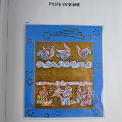 Collection timbres du Vatican 1852-2011 neufs** en 3 albums DAVO.