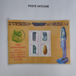Collection timbres du Vatican 1852-2011 neufs** en 3 albums DAVO.