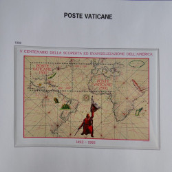 Collection timbres du Vatican 1852-2011 neufs** en 3 albums DAVO.