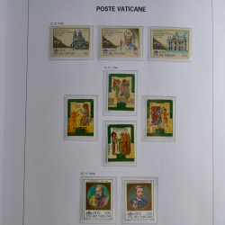 Collection timbres du Vatican 1852-2011 neufs** en 3 albums DAVO.