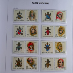 Collection timbres du Vatican 1852-2011 neufs** en 3 albums DAVO.