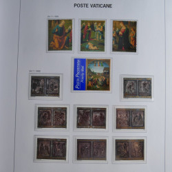 Collection timbres du Vatican 1852-2011 neufs** en 3 albums DAVO.