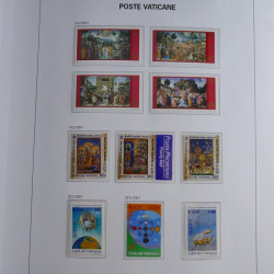 Collection timbres du Vatican 1852-2011 neufs** en 3 albums DAVO.