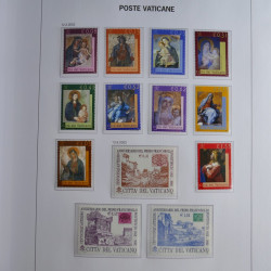 Collection timbres du Vatican 1852-2011 neufs** en 3 albums DAVO.