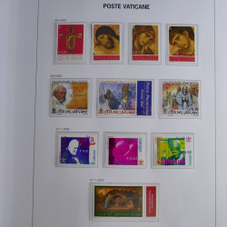 Collection timbres du Vatican 1852-2011 neufs** en 3 albums DAVO.