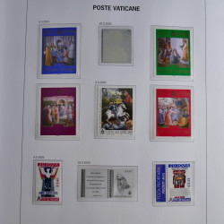 Collection timbres du Vatican 1852-2011 neufs** en 3 albums DAVO.