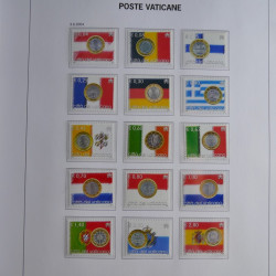 Collection timbres du Vatican 1852-2011 neufs** en 3 albums DAVO.