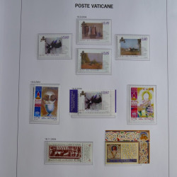 Collection timbres du Vatican 1852-2011 neufs** en 3 albums DAVO.