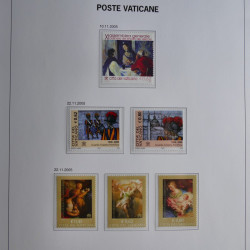 Collection timbres du Vatican 1852-2011 neufs** en 3 albums DAVO.