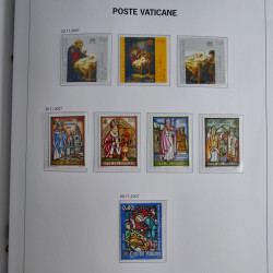 Collection timbres du Vatican 1852-2011 neufs** en 3 albums DAVO.