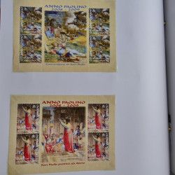 Collection timbres du Vatican 1852-2011 neufs** en 3 albums DAVO.