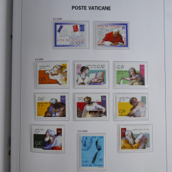 Collection timbres du Vatican 1852-2011 neufs** en 3 albums DAVO.