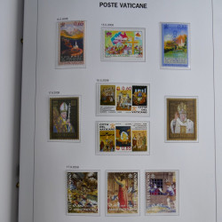 Collection timbres du Vatican 1852-2011 neufs** en 3 albums DAVO.