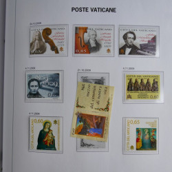Collection timbres du Vatican 1852-2011 neufs** en 3 albums DAVO.