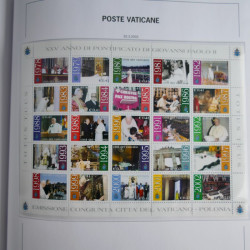 Collection timbres du Vatican 1852-2011 neufs** en 3 albums DAVO.