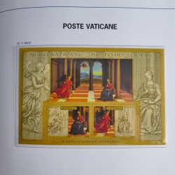 Collection timbres du Vatican 1852-2011 neufs** en 3 albums DAVO.