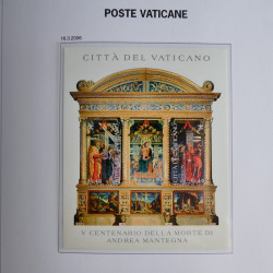 Collection timbres du Vatican 1852-2011 neufs** en 3 albums DAVO.