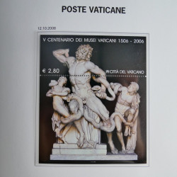 Collection timbres du Vatican 1852-2011 neufs** en 3 albums DAVO.