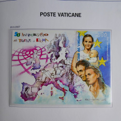 Collection timbres du Vatican 1852-2011 neufs** en 3 albums DAVO.