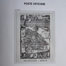 Collection timbres du Vatican 1852-2011 neufs** en 3 albums DAVO.