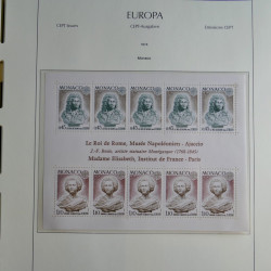 Collection timbres d'Europa CEPT 1956-1979 neufs** complet en un album.