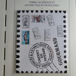Collection timbres de T.A.A.F. 2000-2009 neufs** complet en un album.