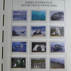 Collection timbres de T.A.A.F. 2020-2024 neufs** en un album.