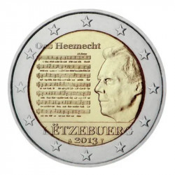 2 euros commémorative Luxembourg 2013 - Hymne national.