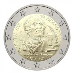 2 euros commémorative Vatican 2023 - Alessandro Manzoni en coffret BU.