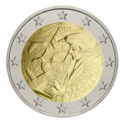 2 euros commémorative Pays-Bas 2022 - Erasmus en coincard BU.