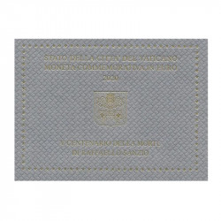 2 euros commémorative Vatican 2020 - Raphael en coffret BU.