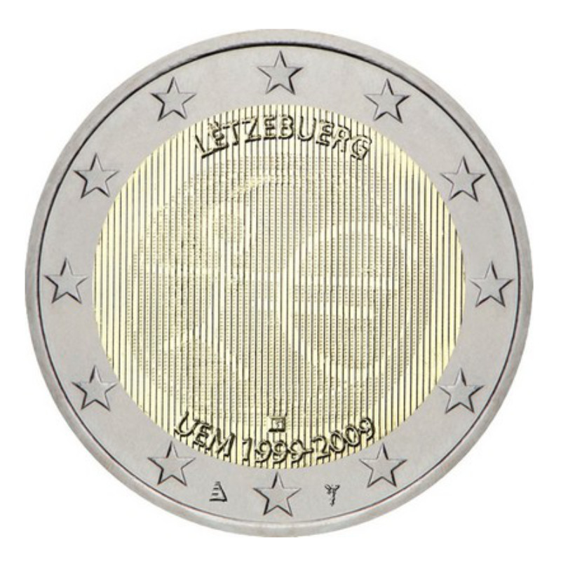 2 euros commémorative Luxembourg 2009 - UEM.
