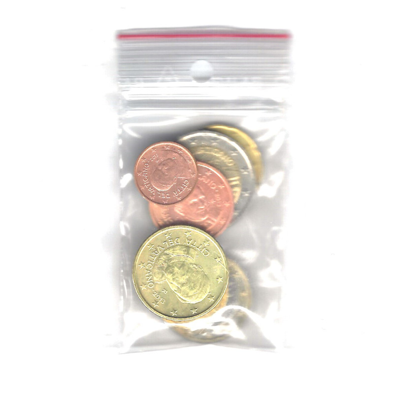 Série complète pièces 1 cent à 2 euros Vatican année 2013 UNC.