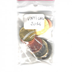 Série complète pièces 1 cent à 2 euros Vatican année 2016 UNC.