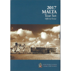 Série Euro Malte 2017 coffret BU neuf sous blister.