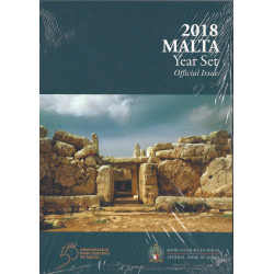 Série Euro Malte 2018 coffret BU neuf sous blister.