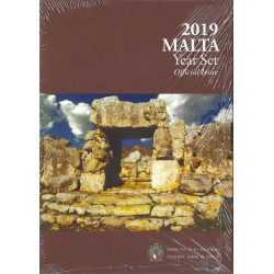 Série Euro Malte 2019 coffret BU neuf sous blister.