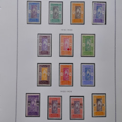 Collection timbres de Dahomey 1913-1944 neuf* complet sur feuilles Moc.