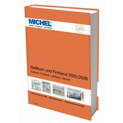 Catalogue de cotation Michel timbres des États baltes et Finlande 2025-2026.